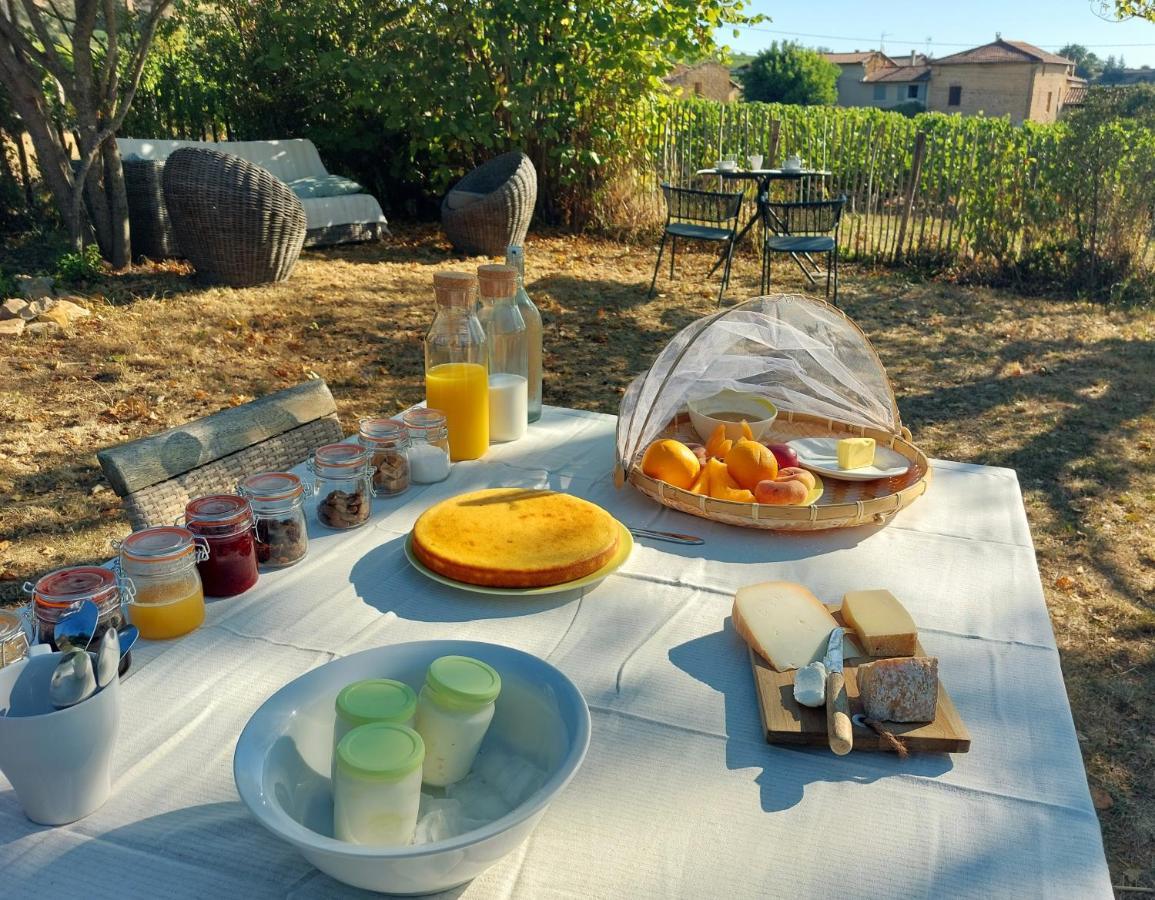 Bed and Breakfast Songes De Vigne Bagnols  Exterior foto