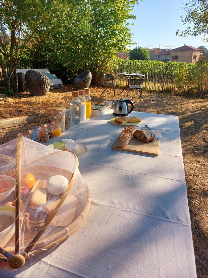 Bed and Breakfast Songes De Vigne Bagnols  Exterior foto